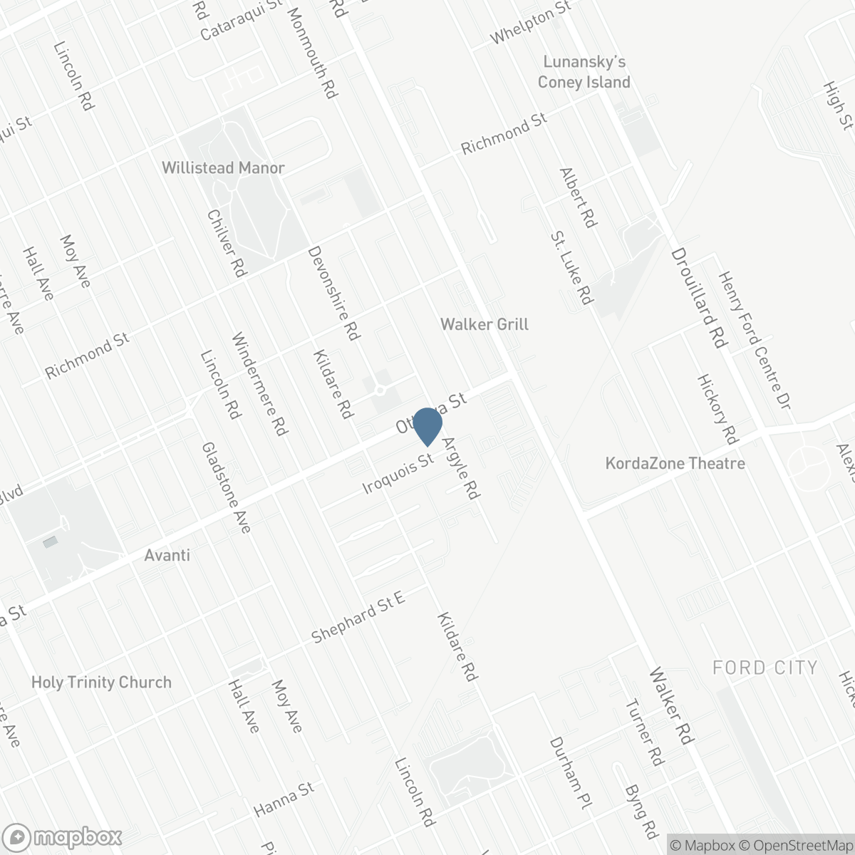 2075 OTTAWA STREET, Windsor, Ontario N8Y 1R6